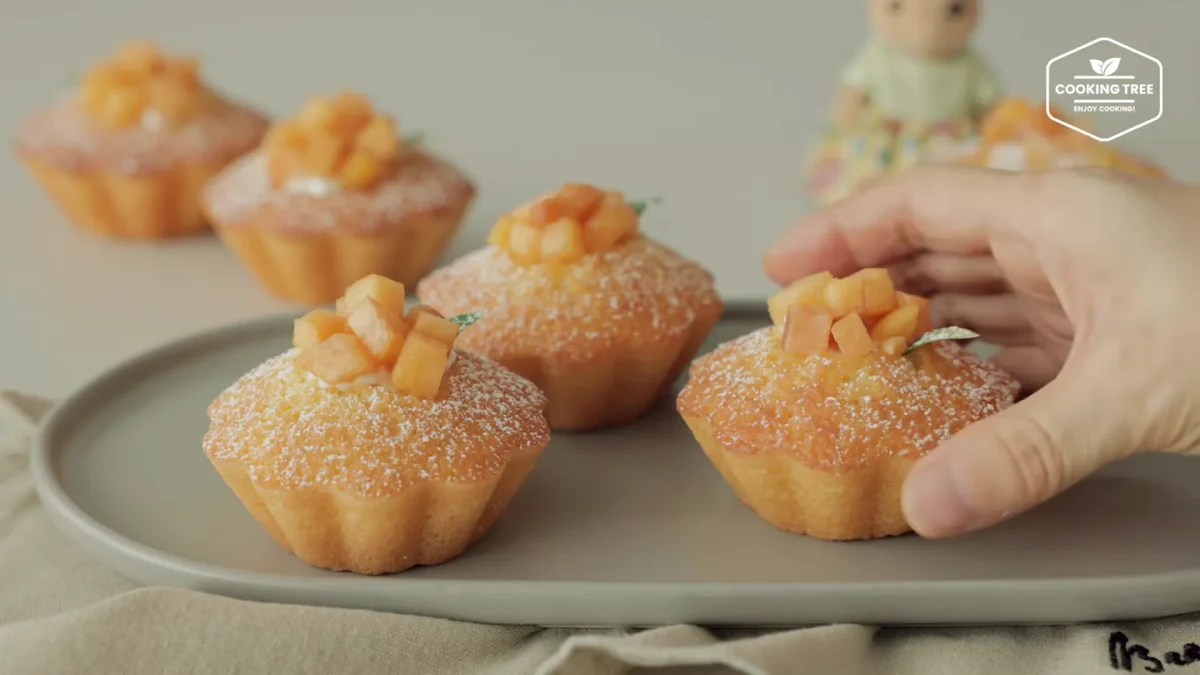 Peach Madeleine Recipe