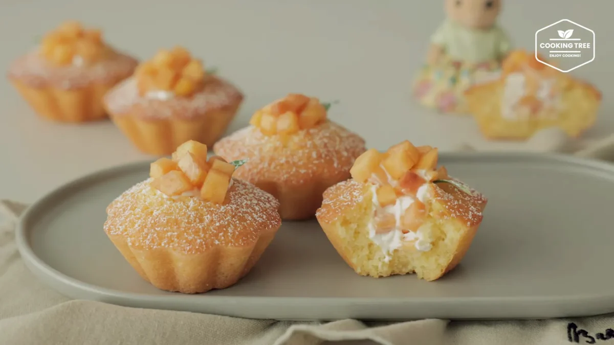 Peach Madeleine Recipe