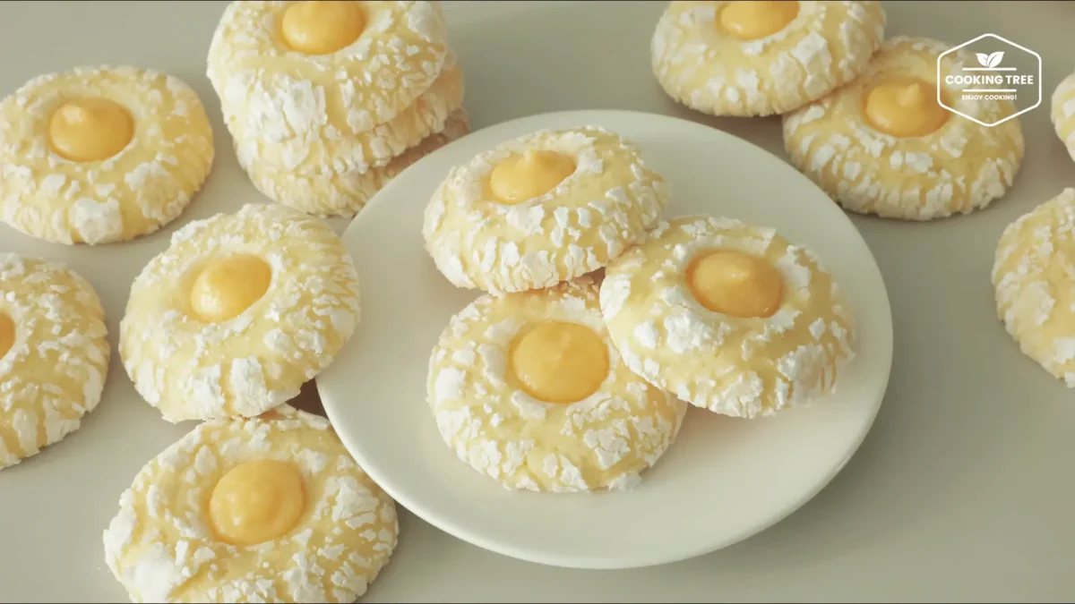 Soft Lemon Curd Cookies Recipe