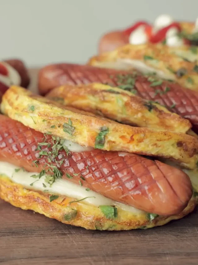 Cabbage Hot dog without Bread