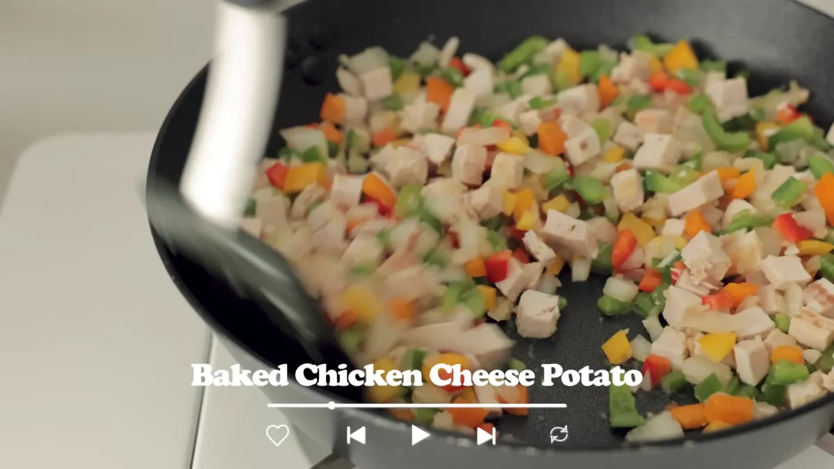 Baked Chicken Cheese Potato Recipe