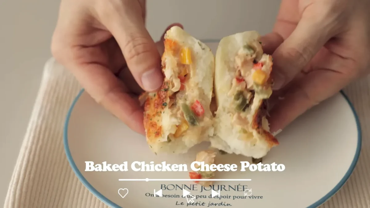 Baked Chicken Cheese Potato Recipe