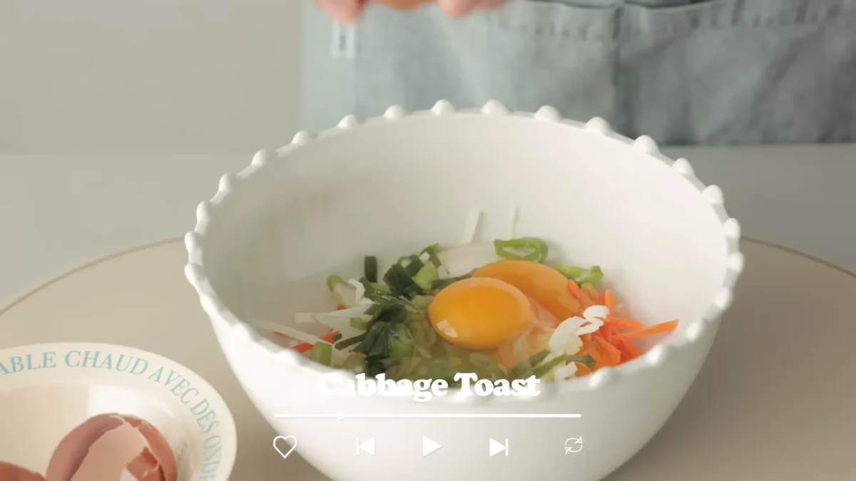 Cabbage Toast Recipe