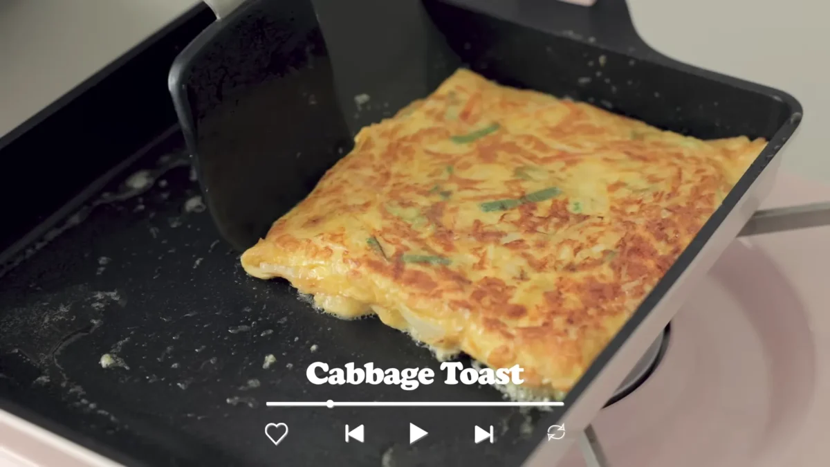 Cabbage Toast Recipe