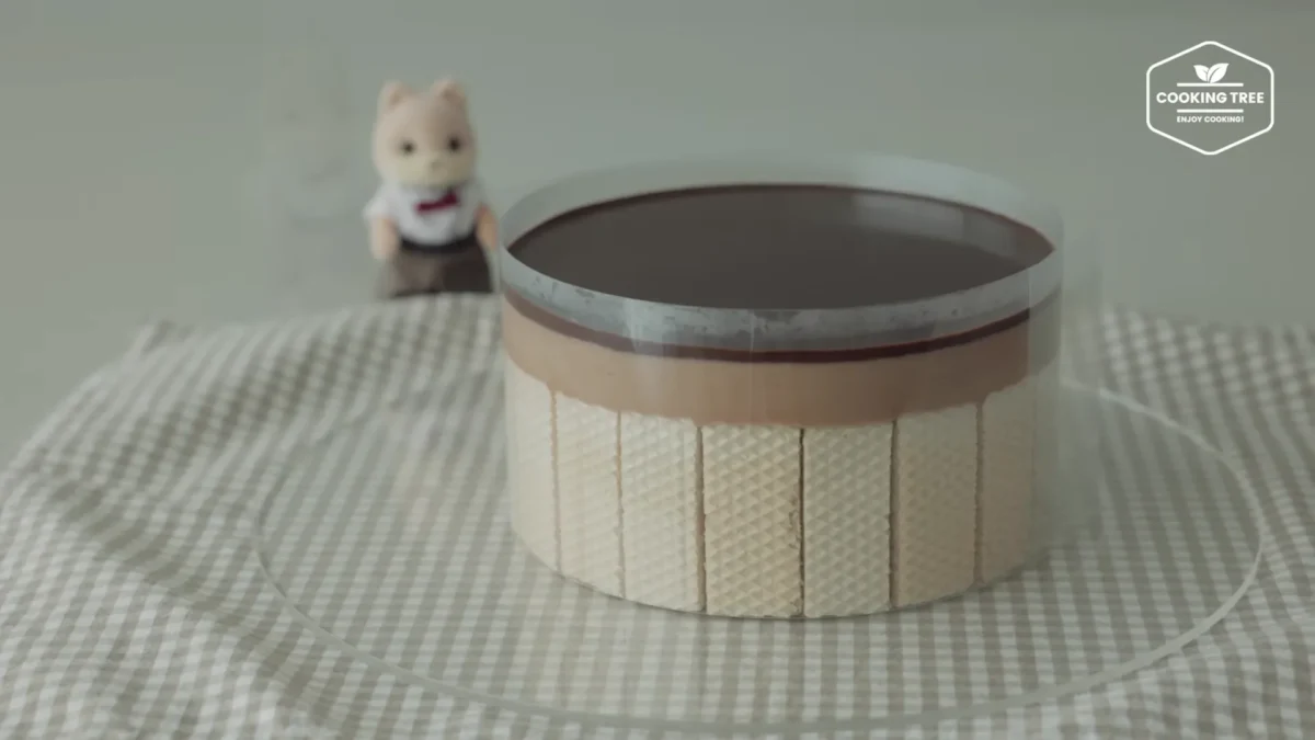 No Bake No Gelatin Wafers Chocolate Cheesecake Recipe