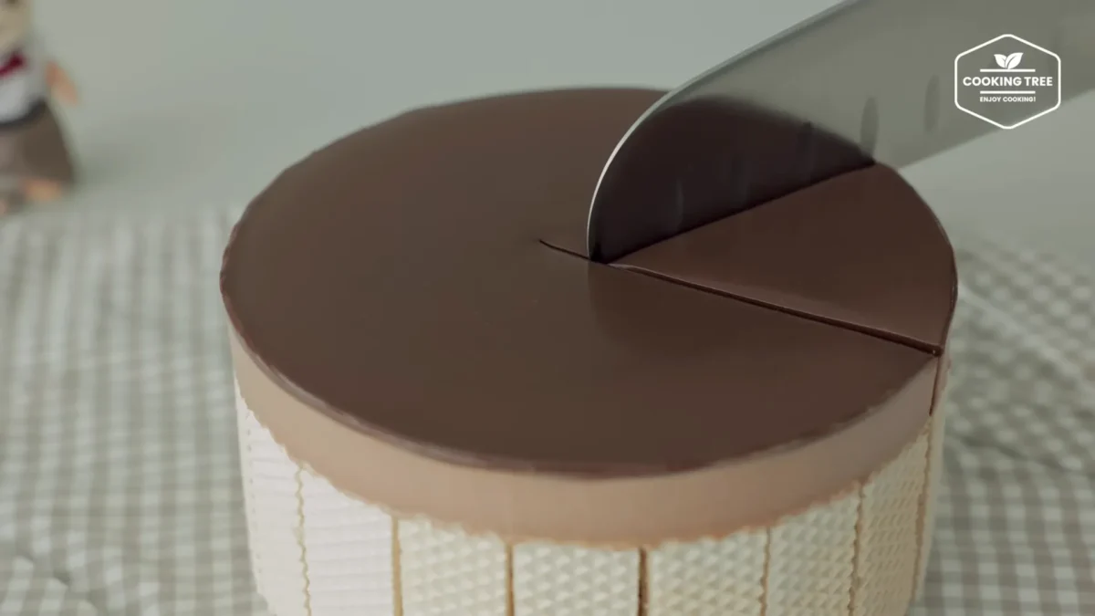 No Bake No Gelatin Wafers Chocolate Cheesecake Recipe