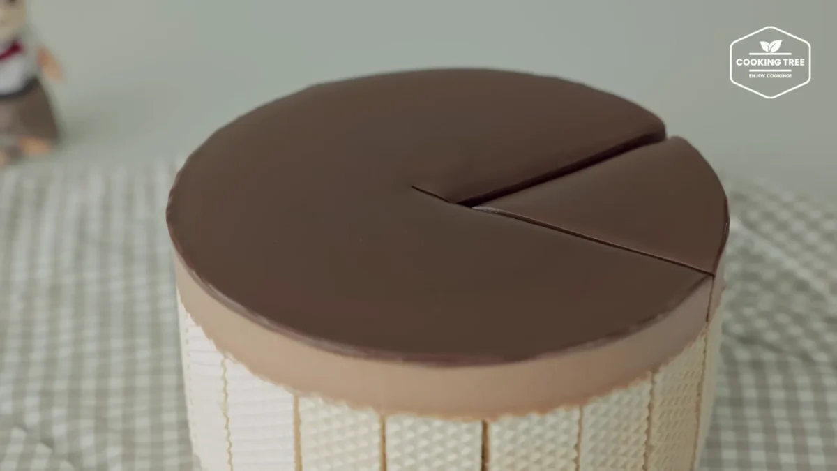 No Bake No Gelatin Wafers Chocolate Cheesecake Recipe