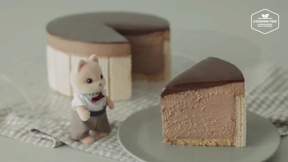 No Bake No Gelatin Wafers Chocolate Cheesecake Recipe