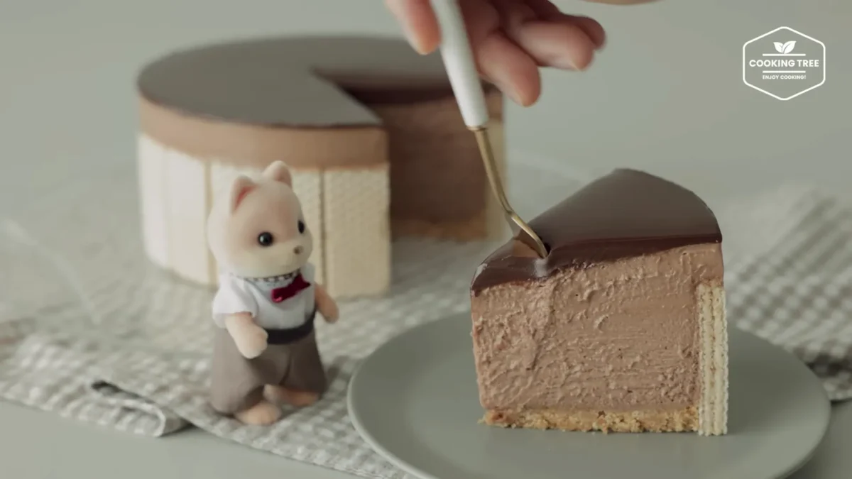 No Bake No Gelatin Wafers Chocolate Cheesecake Recipe