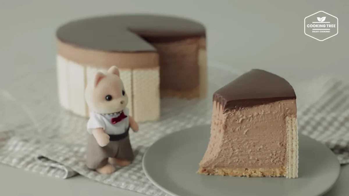 No Bake No Gelatin Wafers Chocolate Cheesecake Recipe