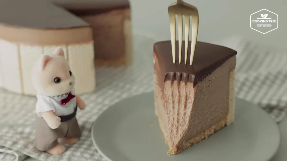 No Bake No Gelatin Wafers Chocolate Cheesecake Recipe