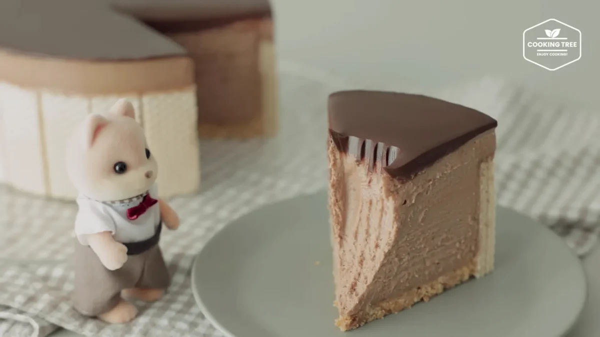No Bake No Gelatin Wafers Chocolate Cheesecake Recipe