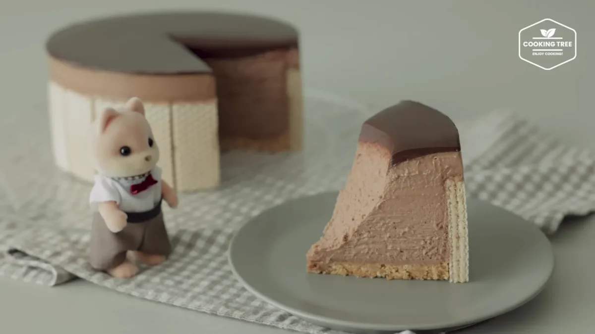 No Bake No Gelatin Wafers Chocolate Cheesecake Recipe