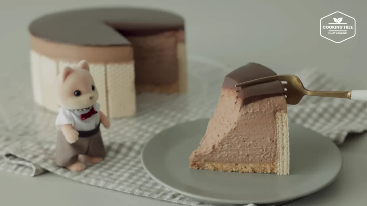 No Bake No Gelatin Wafers Chocolate Cheesecake Recipe