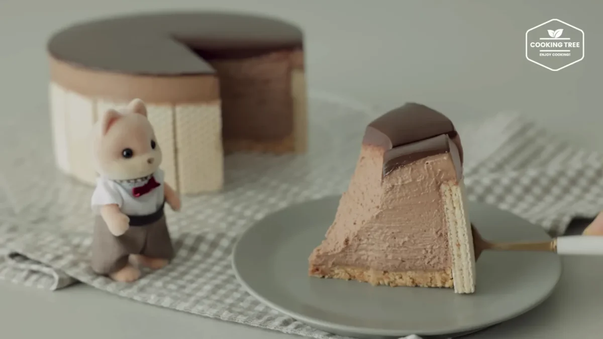 No Bake No Gelatin Wafers Chocolate Cheesecake Recipe