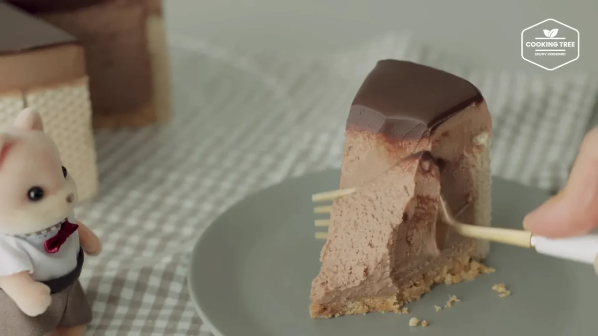 No Bake No Gelatin Wafers Chocolate Cheesecake Recipe