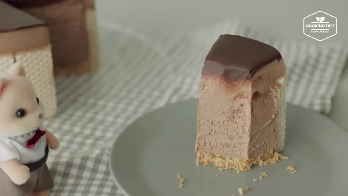 No Bake No Gelatin Wafers Chocolate Cheesecake Recipe