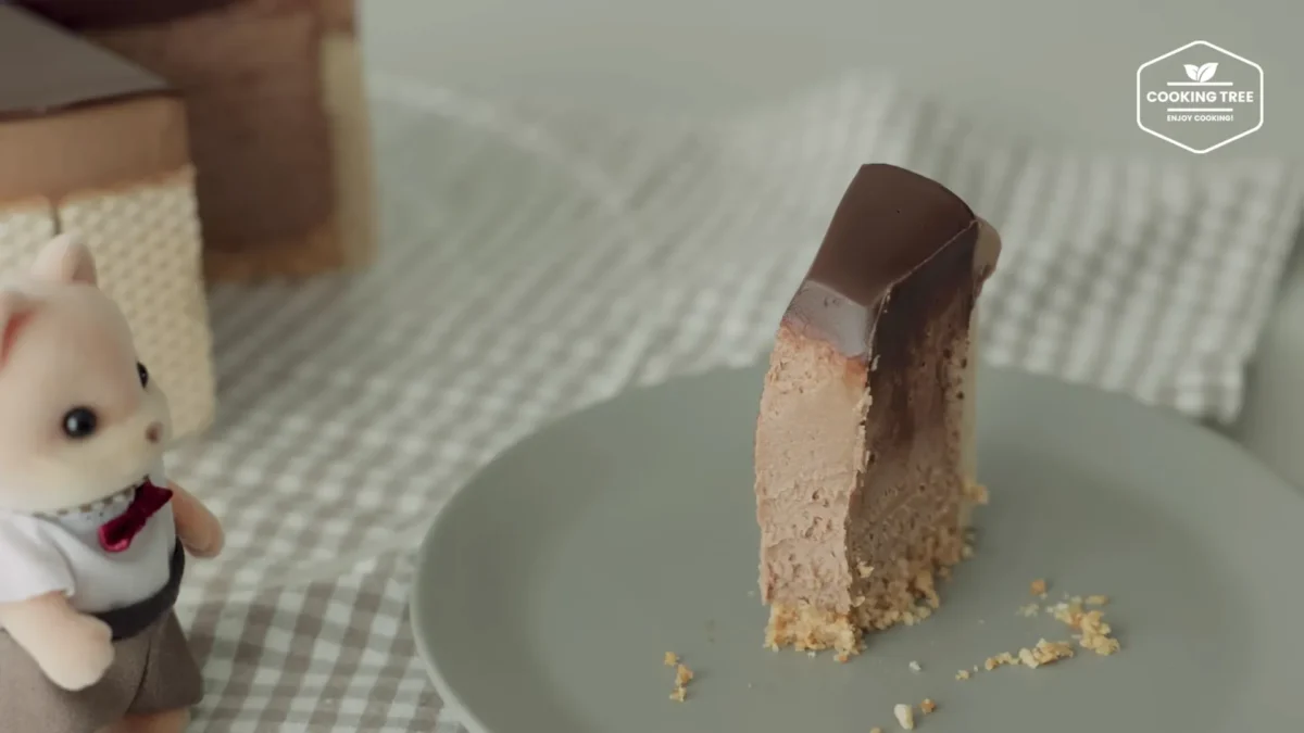 No Bake No Gelatin Wafers Chocolate Cheesecake Recipe