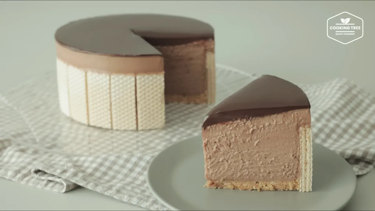 No Bake No Gelatin Wafers Chocolate Cheesecake Recipe