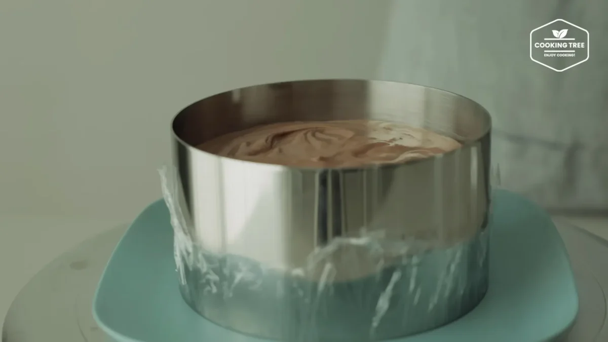 No Bake Shine Muscat Chocolate Cheesecake Recipe