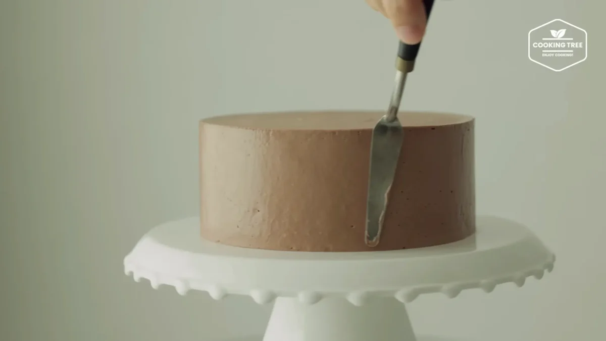 No Bake Shine Muscat Chocolate Cheesecake Recipe