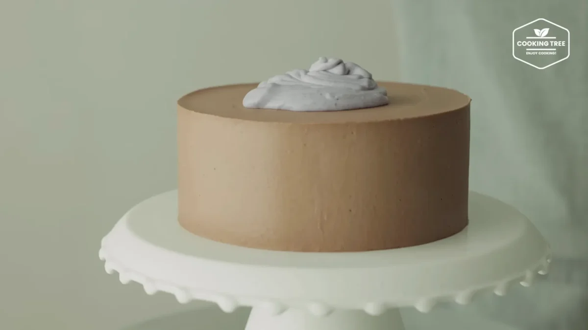 No Bake Shine Muscat Chocolate Cheesecake Recipe