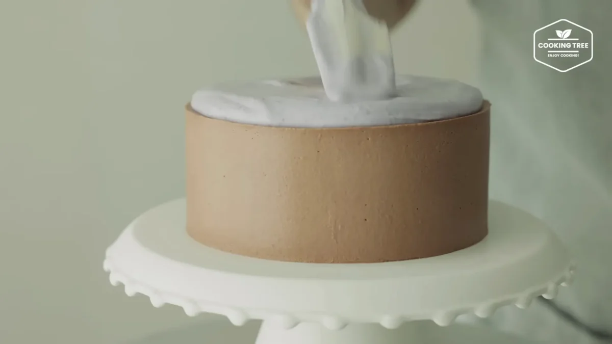 No Bake Shine Muscat Chocolate Cheesecake Recipe