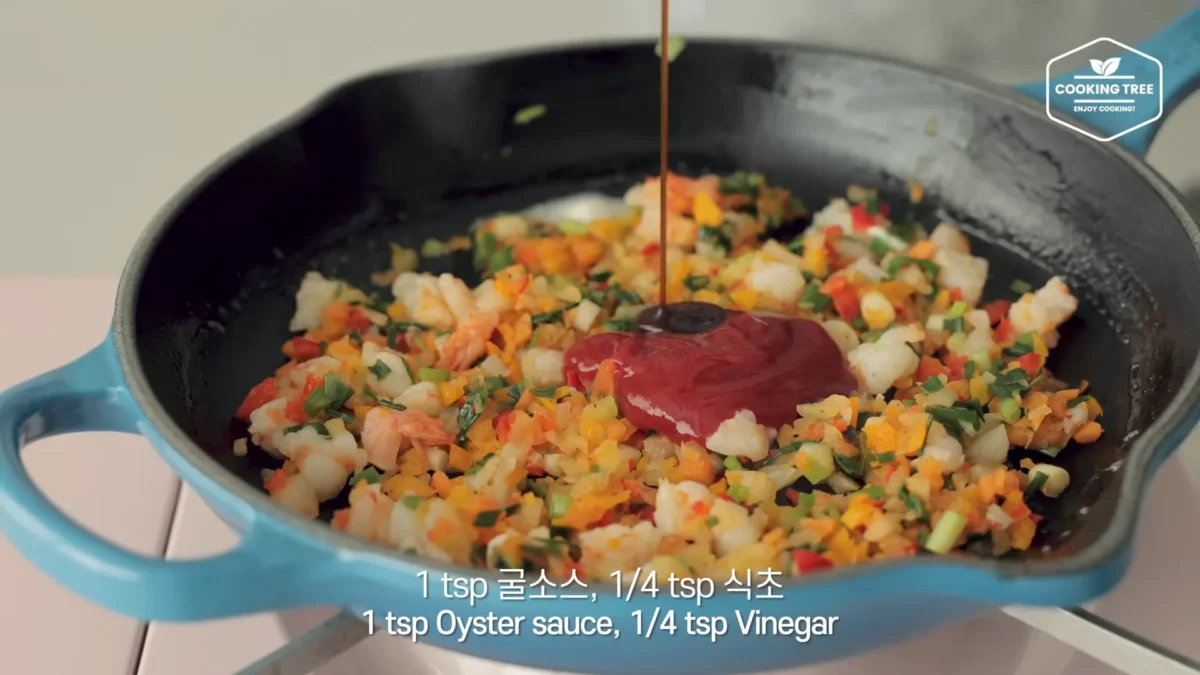 Omurice Recipe Shrimp Omelette Rice