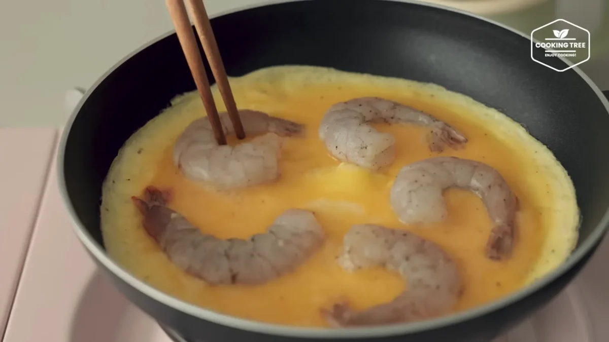 Omurice Recipe Shrimp Omelette Rice