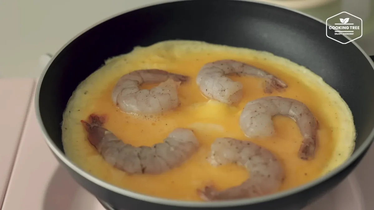Omurice Recipe Shrimp Omelette Rice