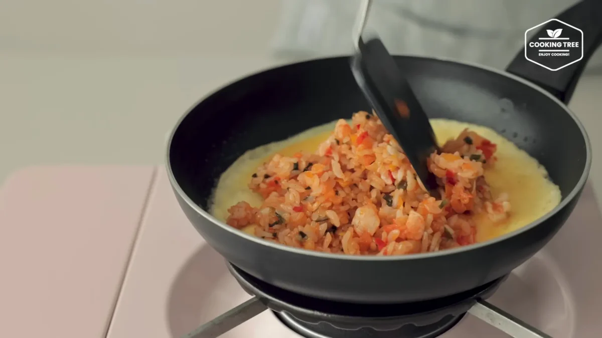 Omurice Recipe Shrimp Omelette Rice
