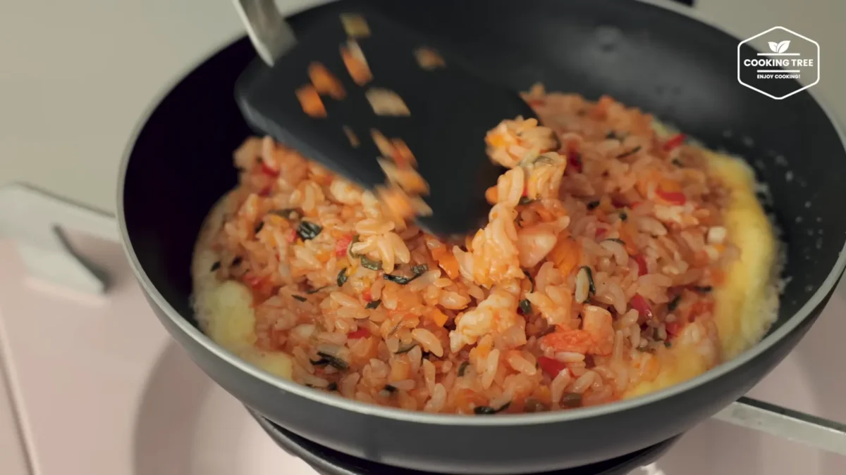 Omurice Recipe Shrimp Omelette Rice