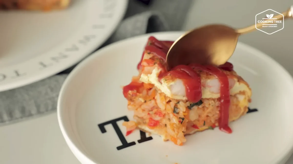 Omurice Recipe Shrimp Omelette Rice