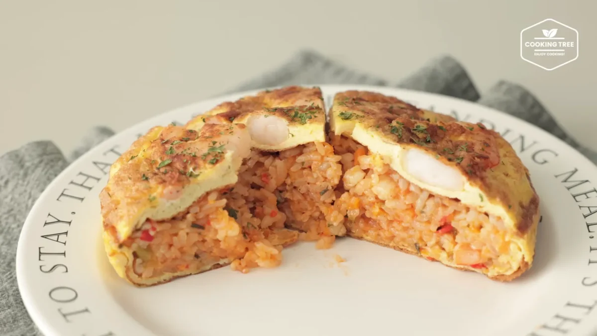 Omurice Recipe Shrimp Omelette Rice