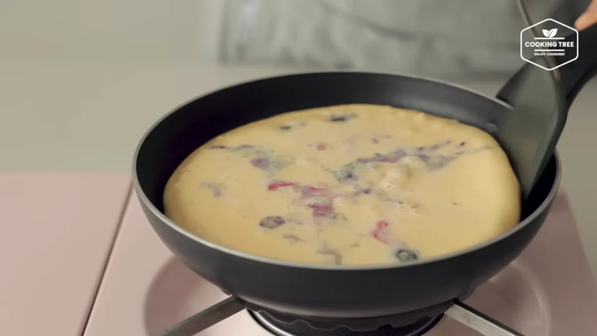 Thick Blueberry Pancakes Recipe