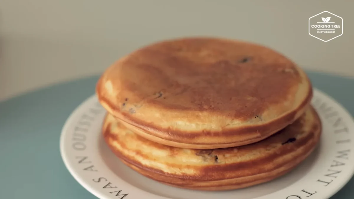 Thick Blueberry Pancakes Recipe
