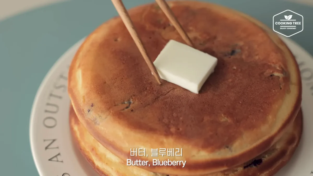 Thick Blueberry Pancakes Recipe