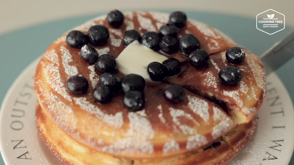 Thick Blueberry Pancakes Recipe