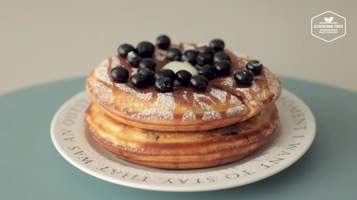 Thick Blueberry Pancakes Recipe