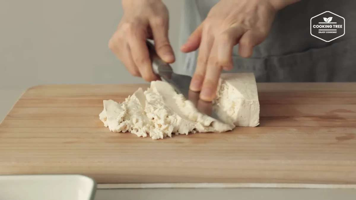 Tofu Cabbage Tortilla Pizza Recipe