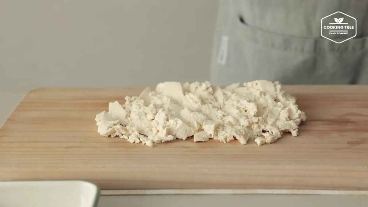 Tofu Cabbage Tortilla Pizza Recipe