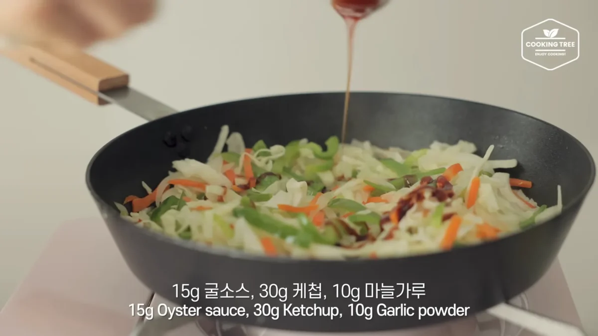 Tofu Cabbage Tortilla Pizza Recipe
