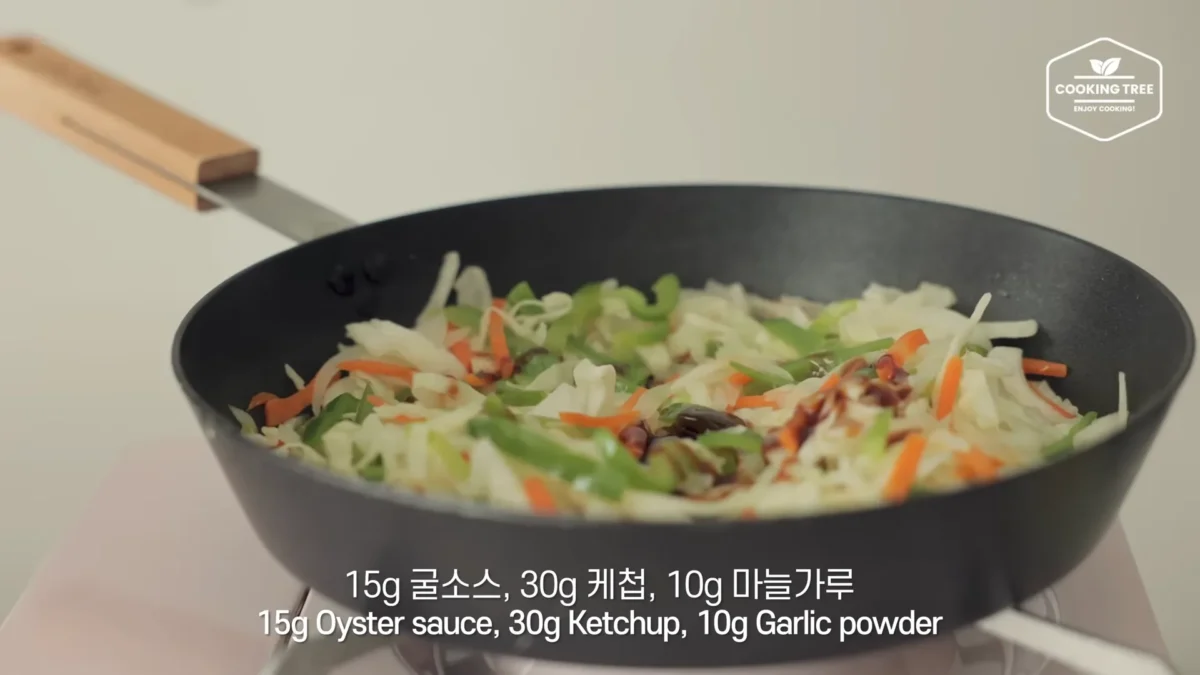 Tofu Cabbage Tortilla Pizza Recipe