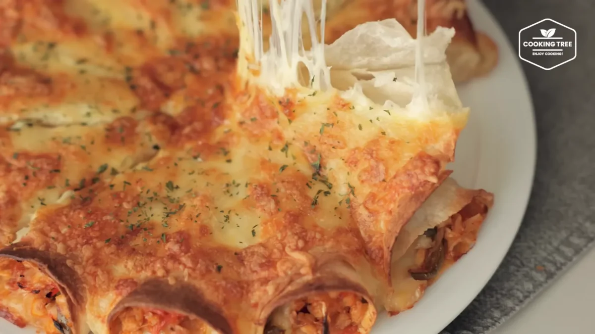 Tofu Cabbage Tortilla Pizza Recipe