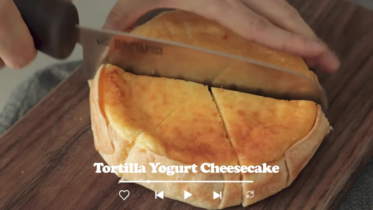 Tortilla Yogurt Cheesecake Recipe