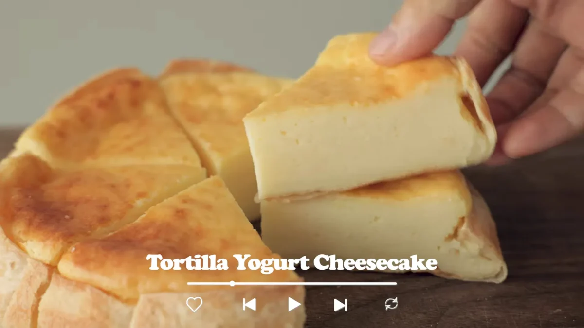 Tortilla Yogurt Cheesecake Recipe