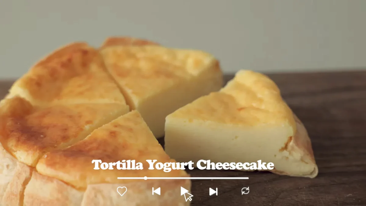 Tortilla Yogurt Cheesecake Recipe