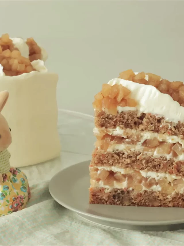 Apple Carrot Cake Recipe 🍎🥕🍰