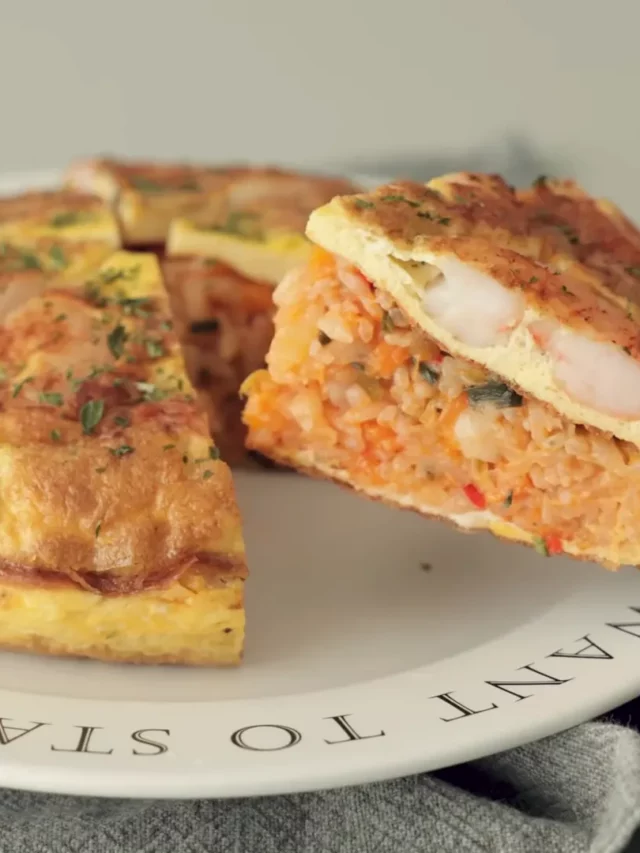 Shrimp Omurice 🍤🍳 | A Flavor-Packed One-Bowl Wonder!
