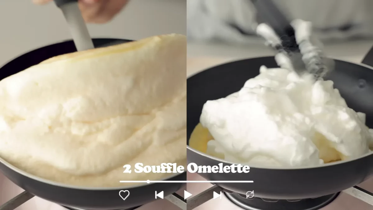 Ways to make Souffle Omelette with Eggs Easy Recipe